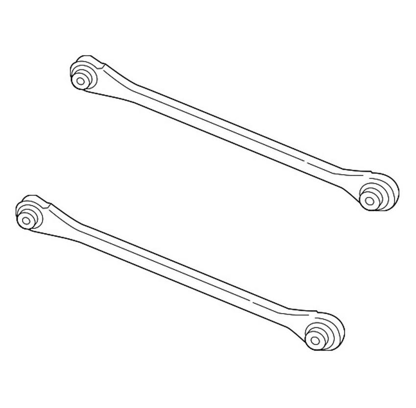 Suspension Control Arm Kit Rear Lower Genuine BMW BM2806751KIT